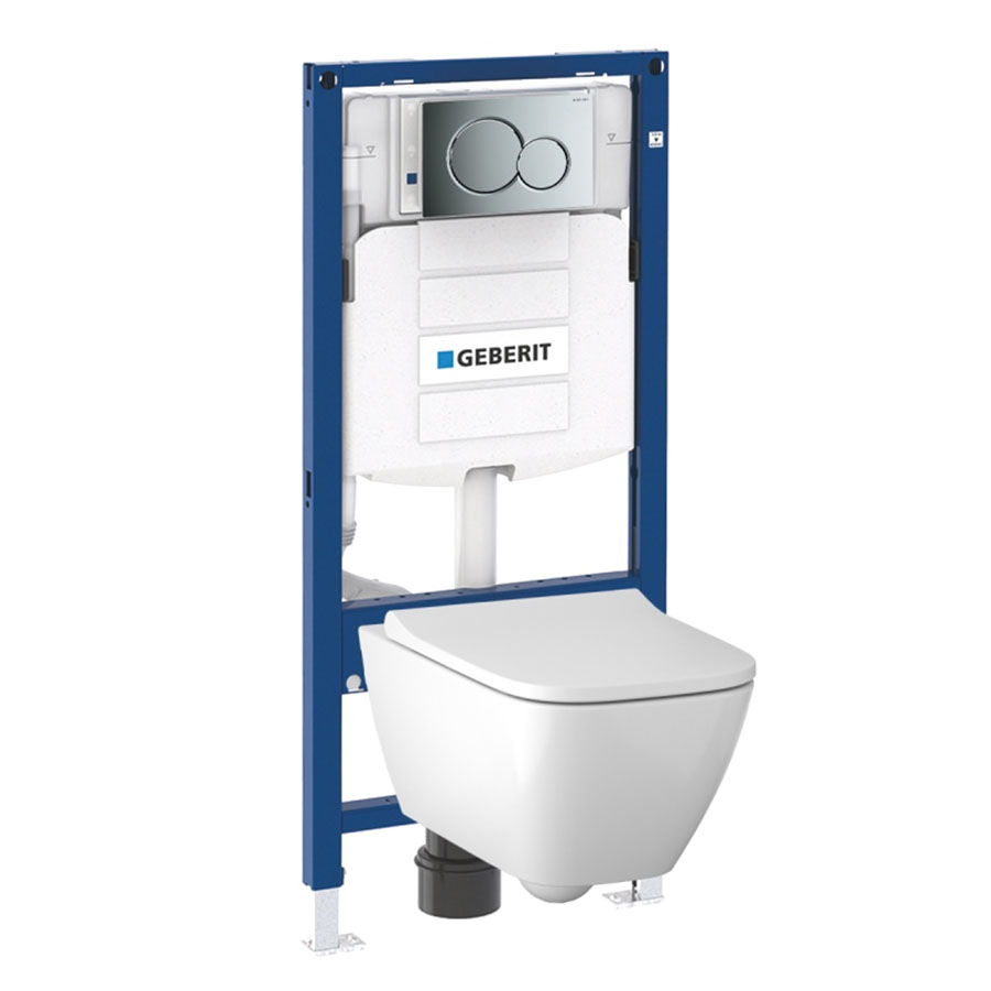 Унитаз Geberit Smyle с инсталляцией Sigma Унитаз Geberit Smyle с инсталляцией Sigma