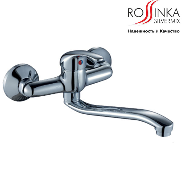 Смеситель Rossinka A35-24 для кухни/настенный Смеситель Rossinka A35-24 для кухни/настенный