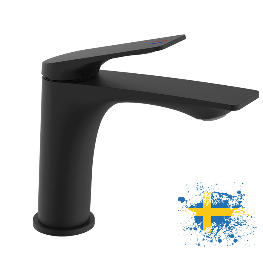 Смеситель для раковины SOLEN BLACK 58013 Смеситель для раковины SOLEN BLACK 58013